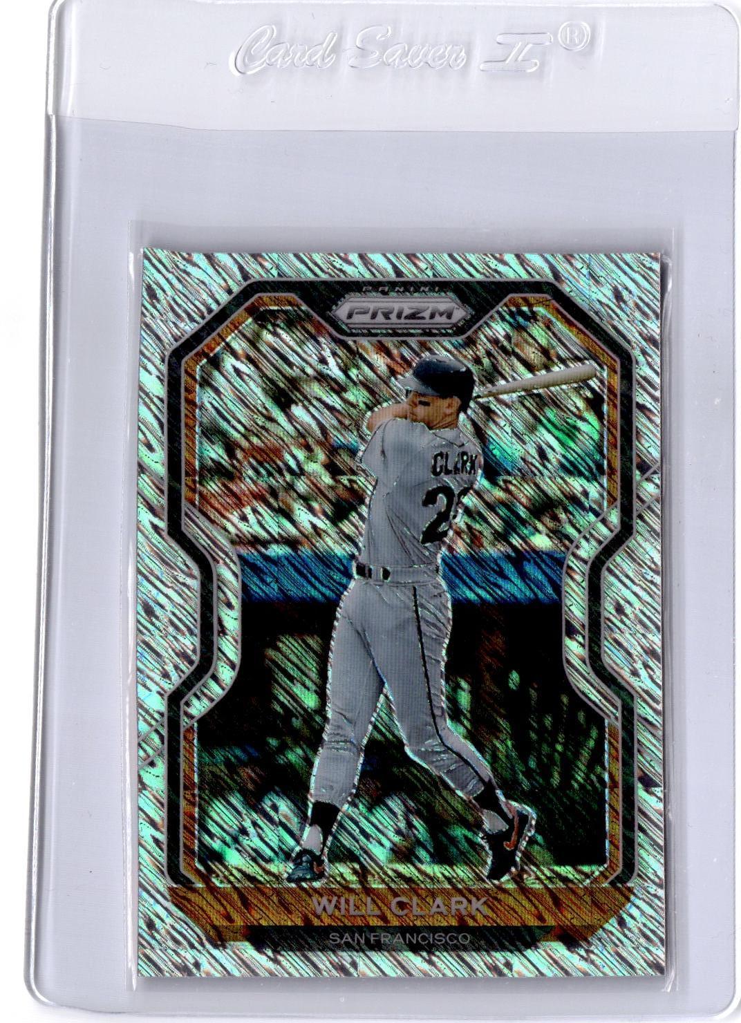 2021 Panini Prizm #217 Will Clark Shimmer Prizm #/7