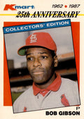 1987 Topps Kmart 25th Anniversary Baseball's Stars of the Decades #3 Bob Gibson