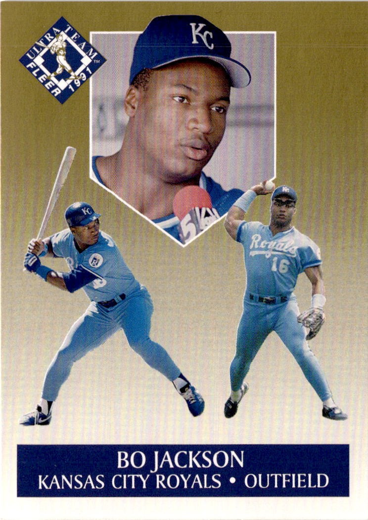1991 Ultra #6 Bo Jackson Ultra Team (Ultra Gold)
