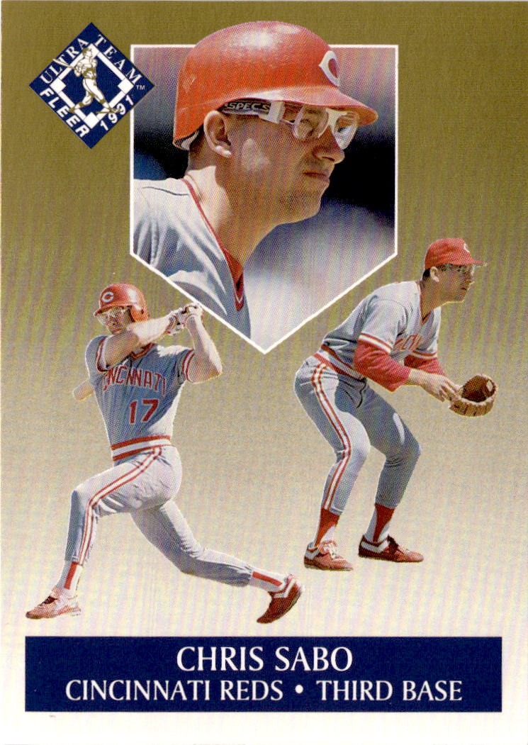 1991 Ultra #9 Chris Sabo Ultra Team (Ultra Gold)