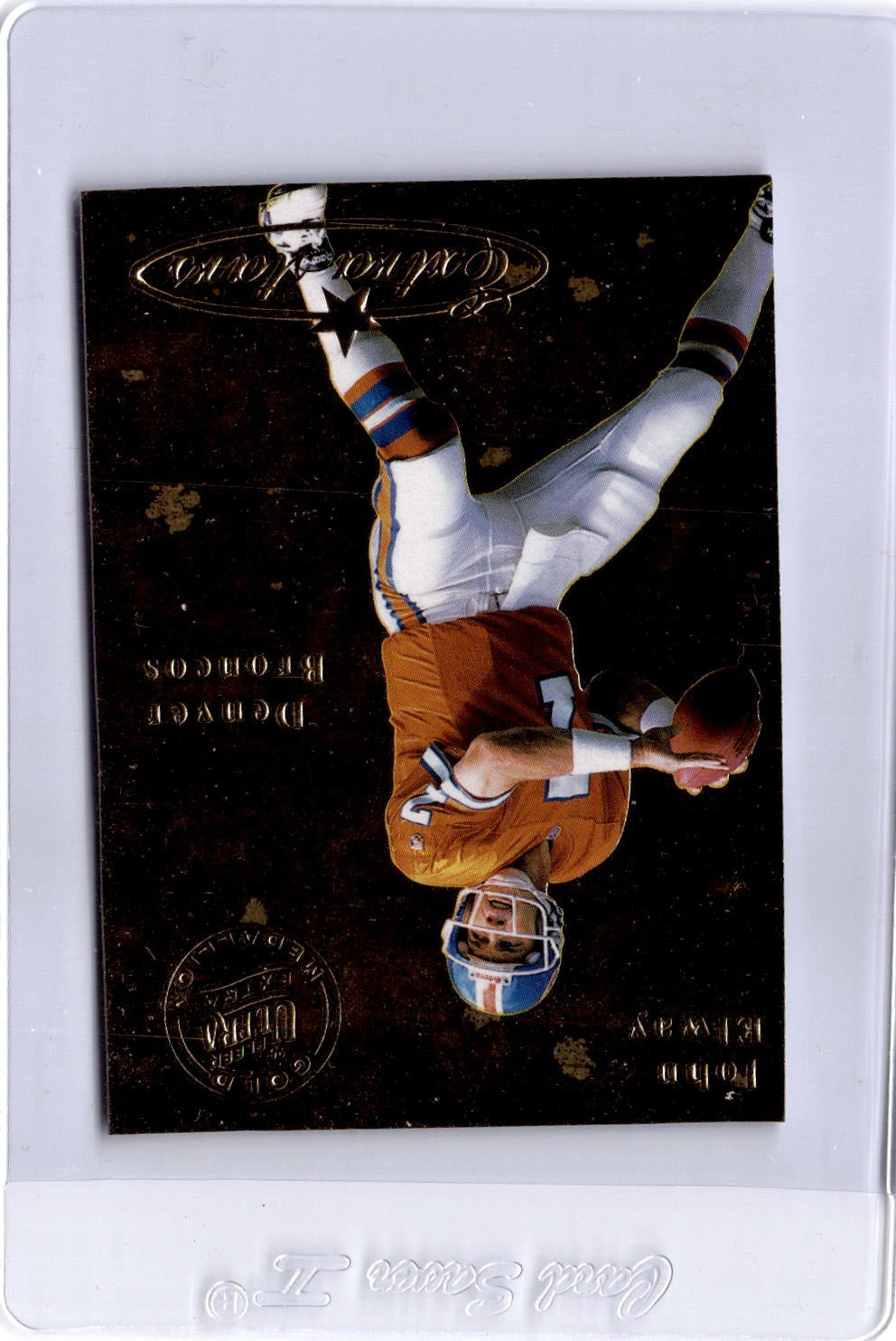 1995 Ultra #486 John Elway Gold Medallion