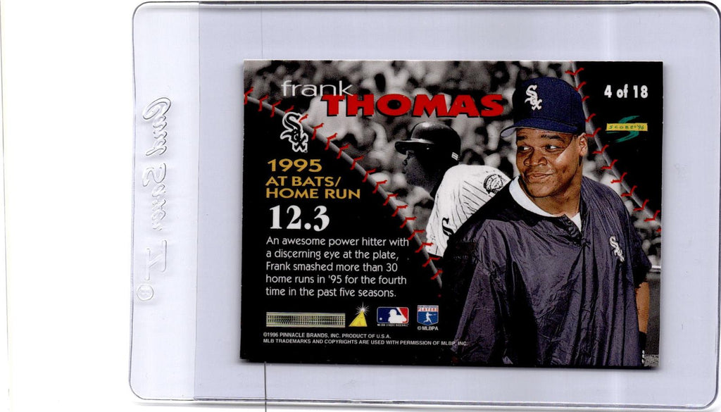 1996 Score #4 Frank Thomas Power Pace