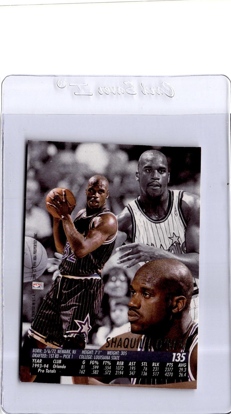 1994-95 Ultra #135 Shaquille O'Neal
