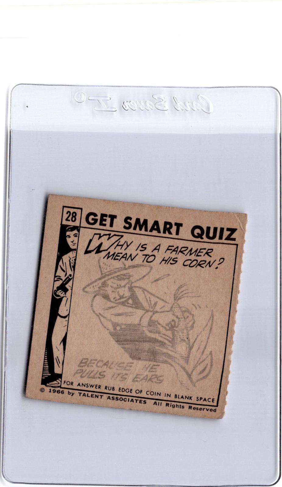1966 Topps Get Smart #28 I Must Be Gaining Weight
