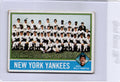1976 Topps #17 New York Yankees / Billy Martin