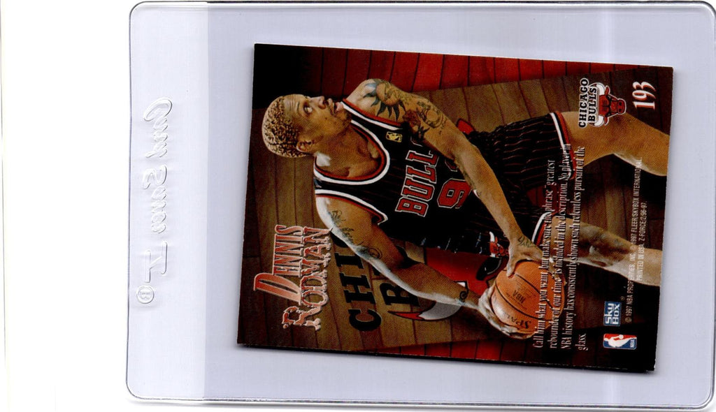 1996-97 SkyBox Z-Force #193 Dennis Rodman