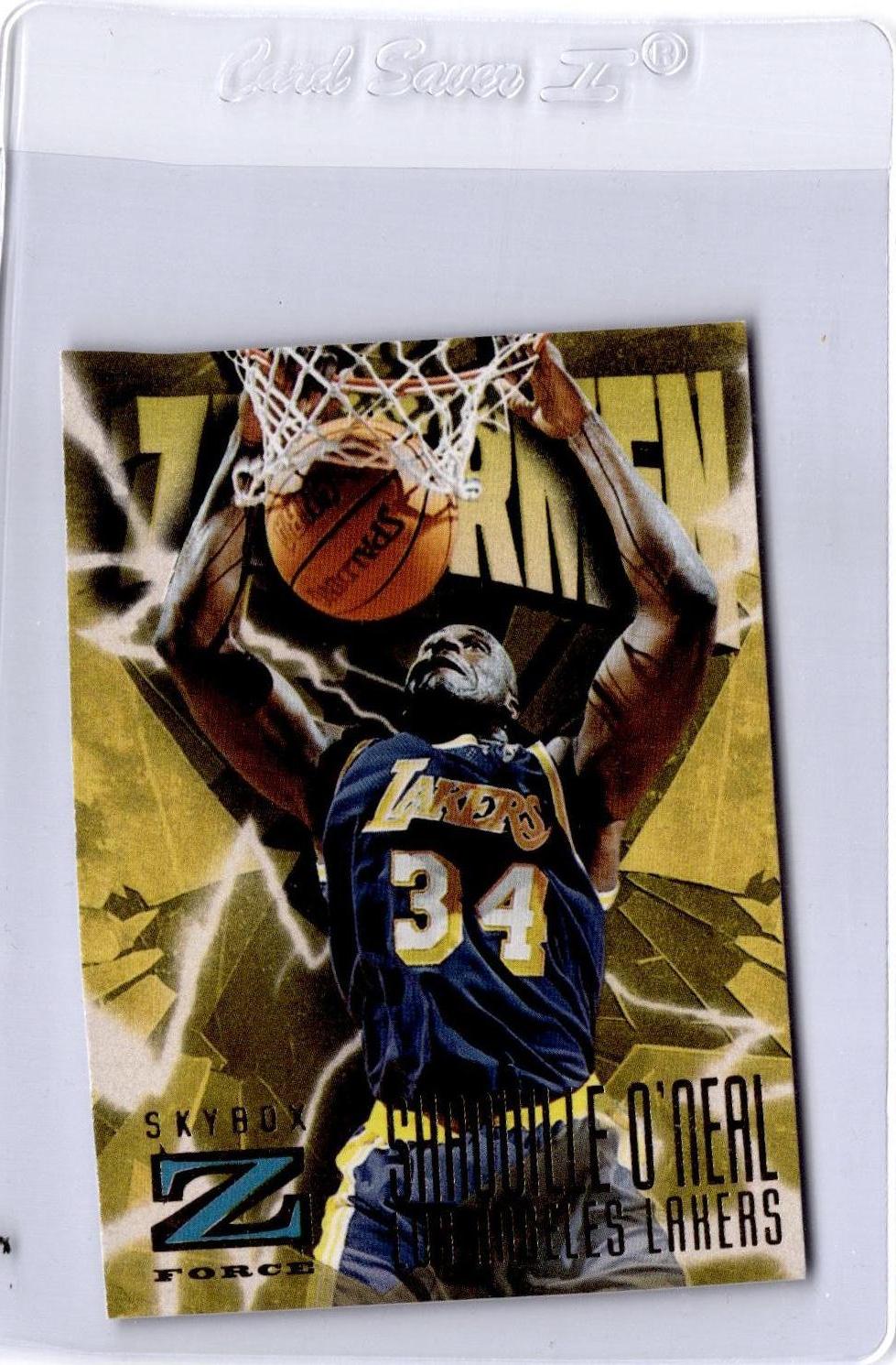 1996-97 SkyBox Z-Force #187 Shaquille O'Neal
