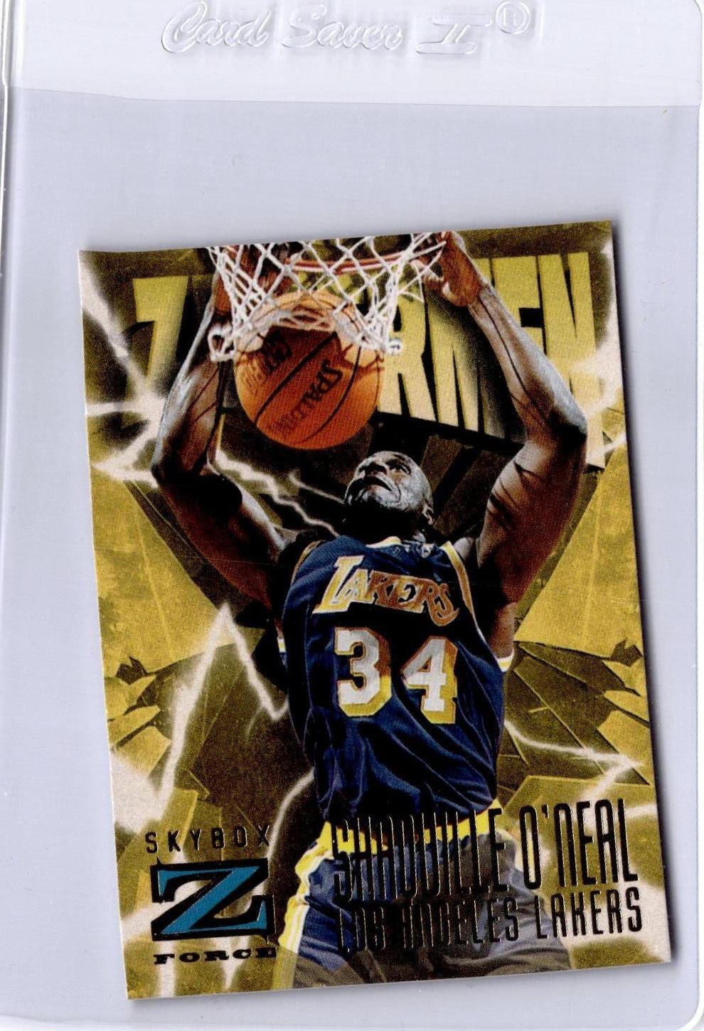 1996-97 SkyBox Z-Force #187 Shaquille O'Neal
