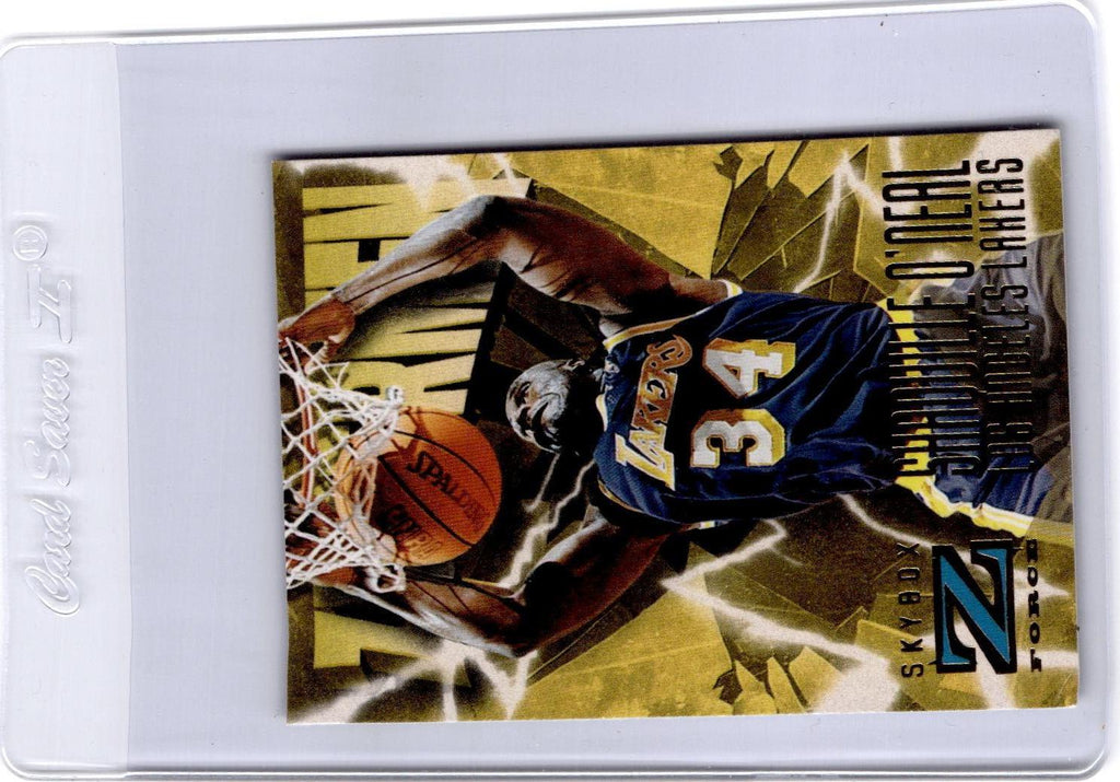 1996-97 SkyBox Z-Force #187 Shaquille O'Neal