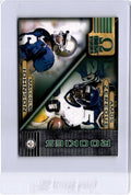 1999 Pacific Omega #192 Malcolm Johnson / Amos Zereoue Platinum Blue #/75