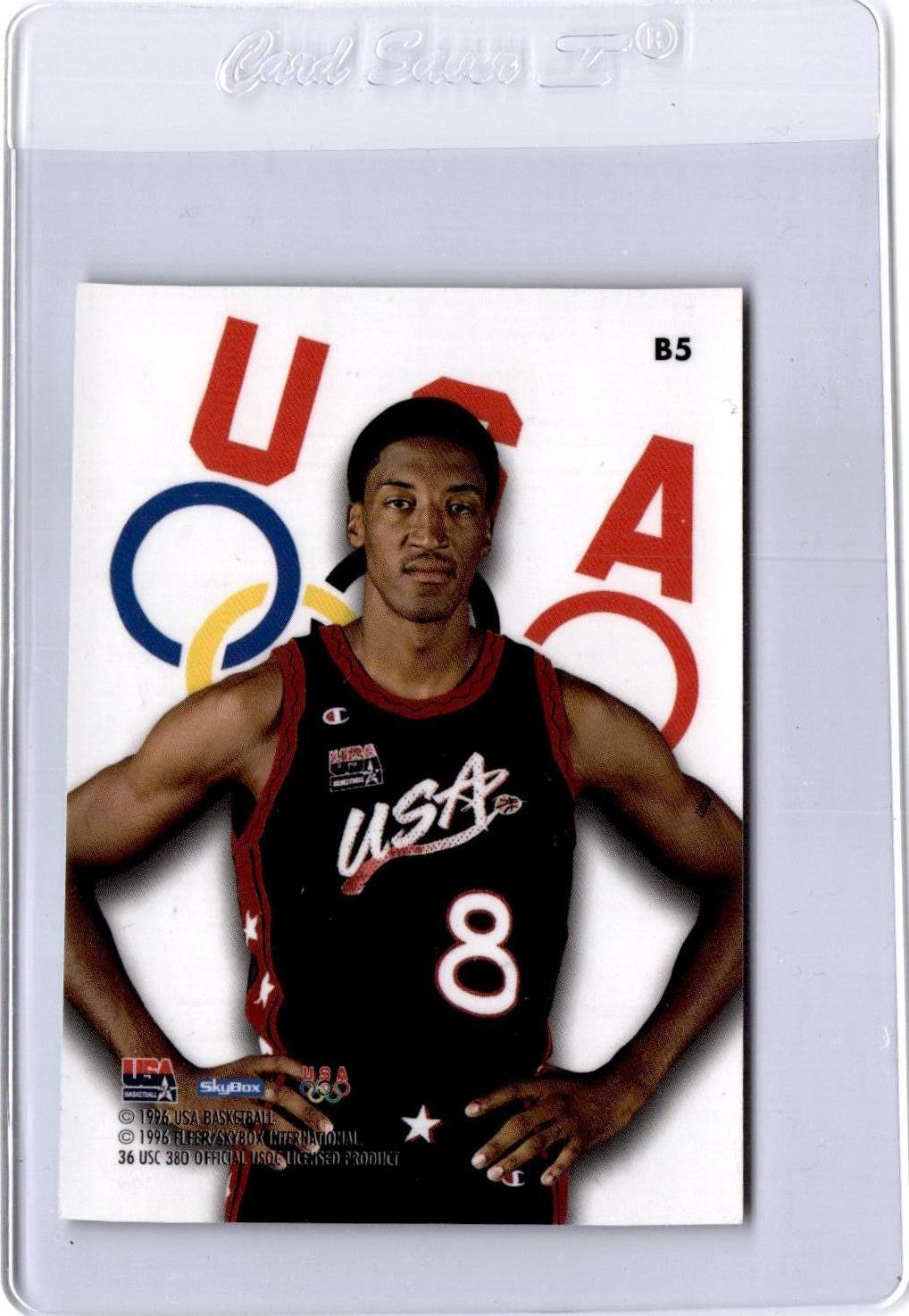 1996 SkyBox USA #B5 Scottie Pippen Bronze