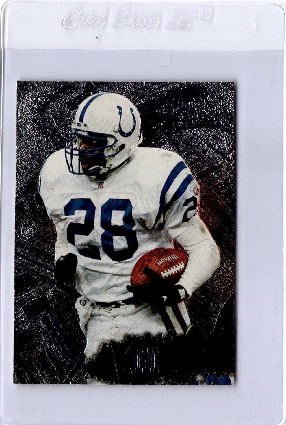 1996 Fleer Metal #54 Marshall Faulk