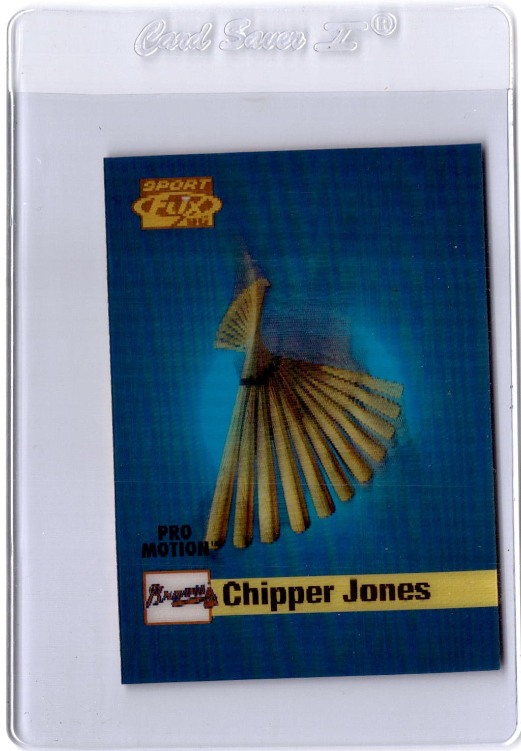 1996 Sportflix #10 Chipper Jones ProMotion