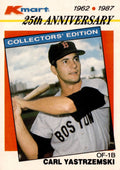 1987 Topps Kmart 25th Anniversary  Stars of the Decades #11 Carl Yastrzemski