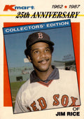 1987 Topps Kmart 25th Anniversary Baseball's Stars of the Decades #18 Jim Rice