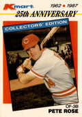 1987 Topps Kmart 25th Anniversary Baseball's Stars of the Decades #19 Pete Rose
