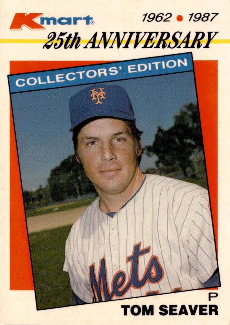 1987 Topps Kmart 25th Anniversary Baseball's Stars of the Decades #21 Tom Seaver