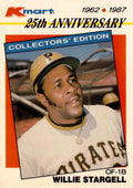 1987 Topps Kmart 25th Anniversary  Stars of the Decades #22 Willie Stargell