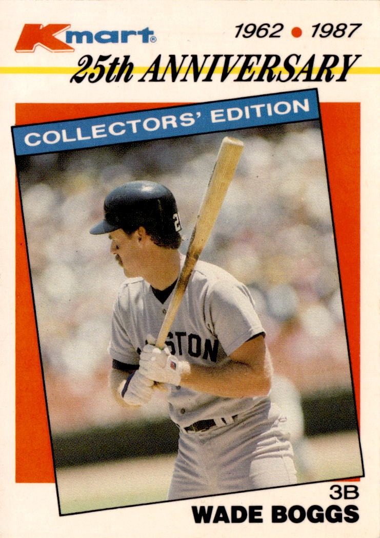 1987 Topps Kmart 25th Anniversary Baseball's Stars of the Decades #23 Wade Boggs