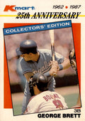 1987 Topps Kmart 25th Anniversary Stars of the Decades #24 George Brett