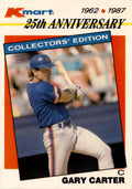 1987 Topps Kmart 25th Anniversary Stars of the Decades #25 Gary Carter