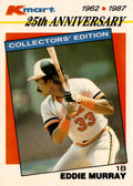 1987 Topps Kmart 25th Anniversary Stars of the Decades #30 Eddie Murray