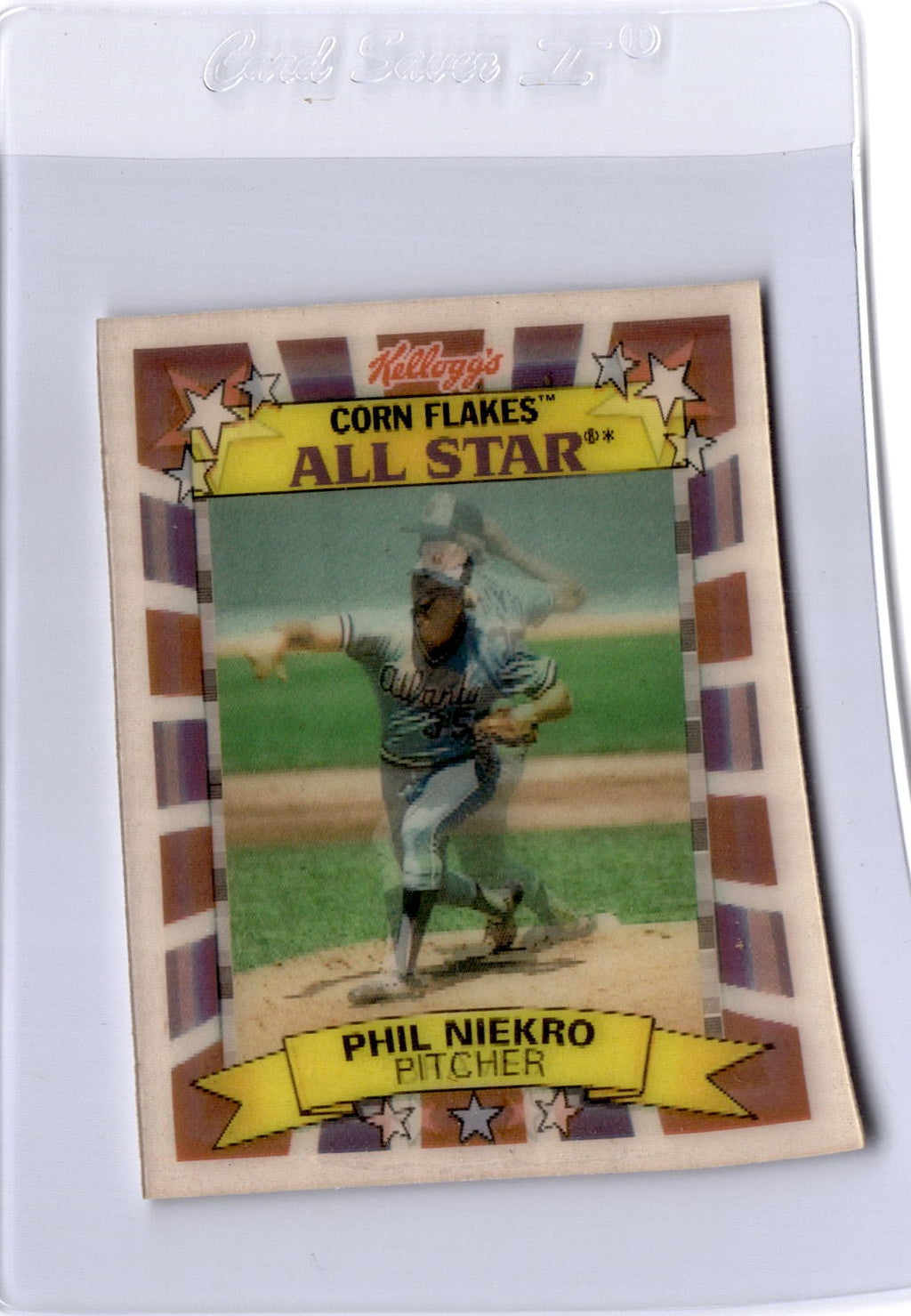 1992 Kellogg's Frosted Flakes All Stars #NNO Phil Niekro