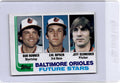 1982 Topps #21 Orioles Future Stars (Bob Bonner / Cal Ripken / Jeff Schneider)