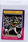 1975 Topps #461 1974 World Series Game 1