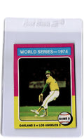 1975 Topps #463 1974 World Series Game 3