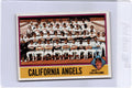 1976 Topps #304 California Angels / Dick Williams Team Checklists