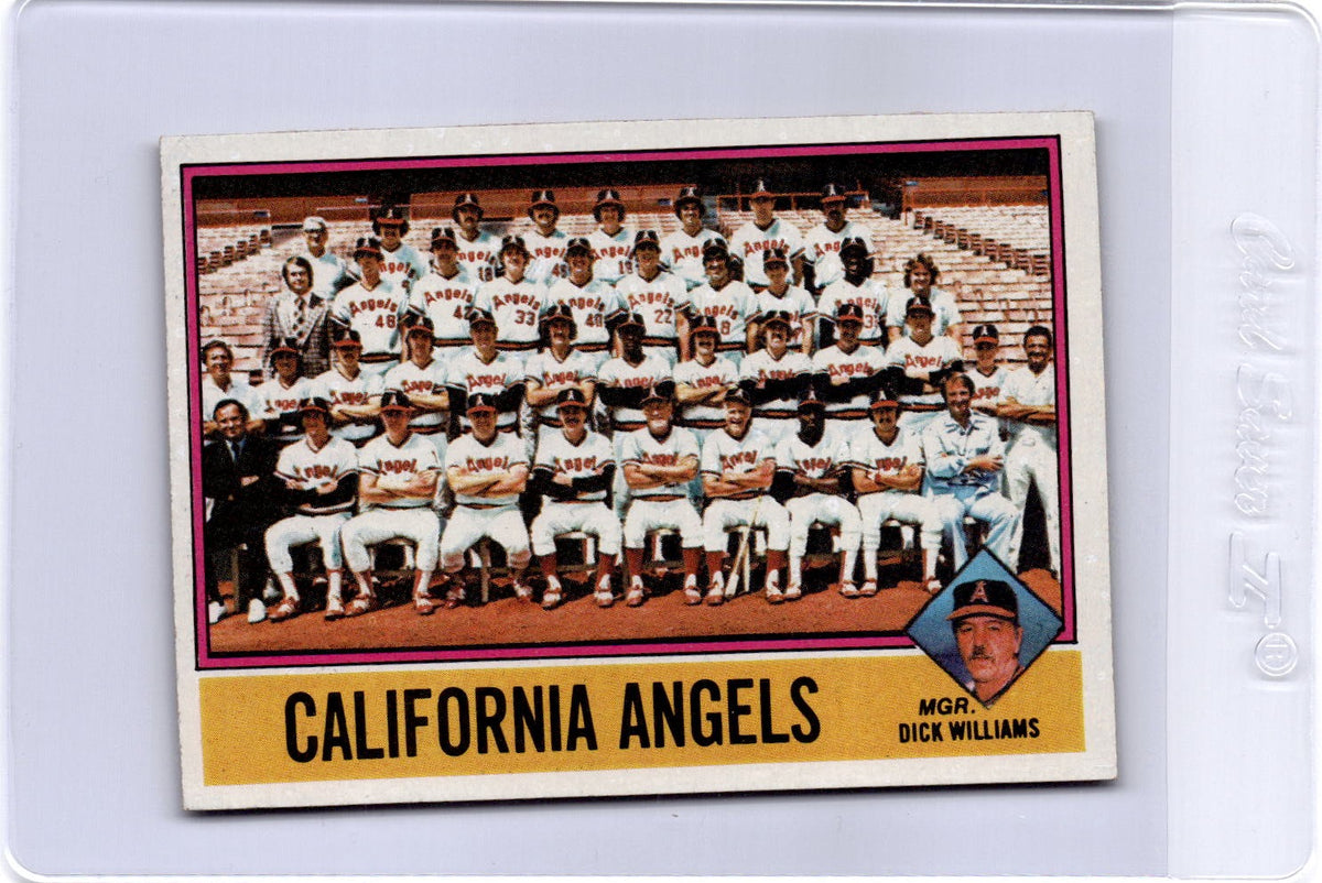 1976 Topps #304 California Angels / Dick Williams Team Checklists