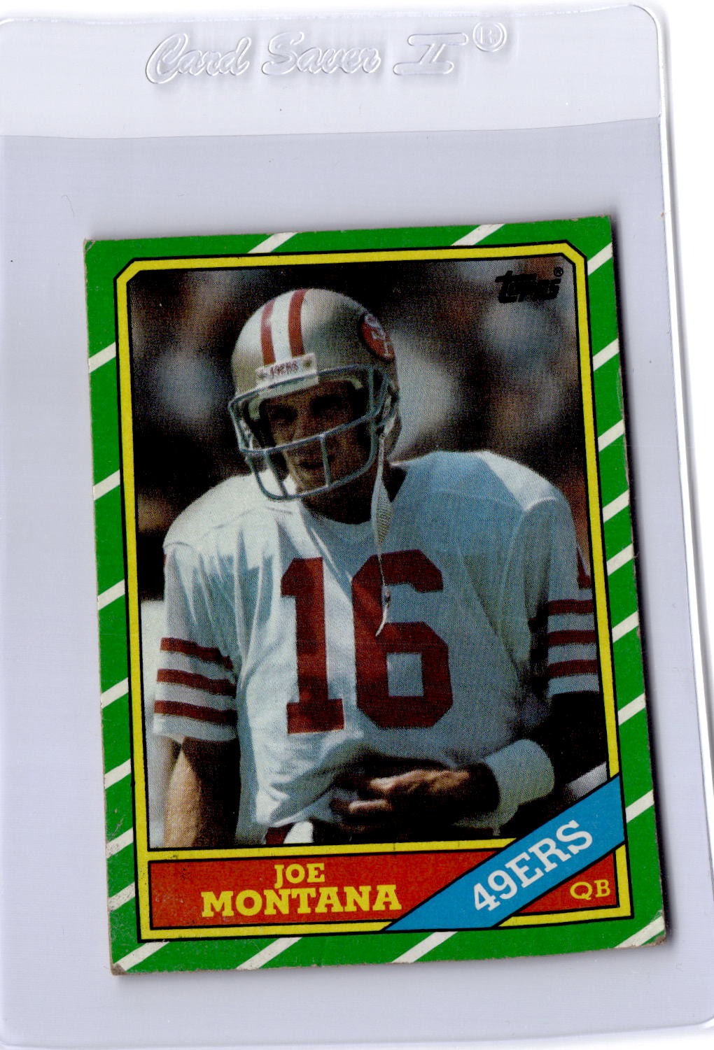 1986 Topps #156 Joe Montana