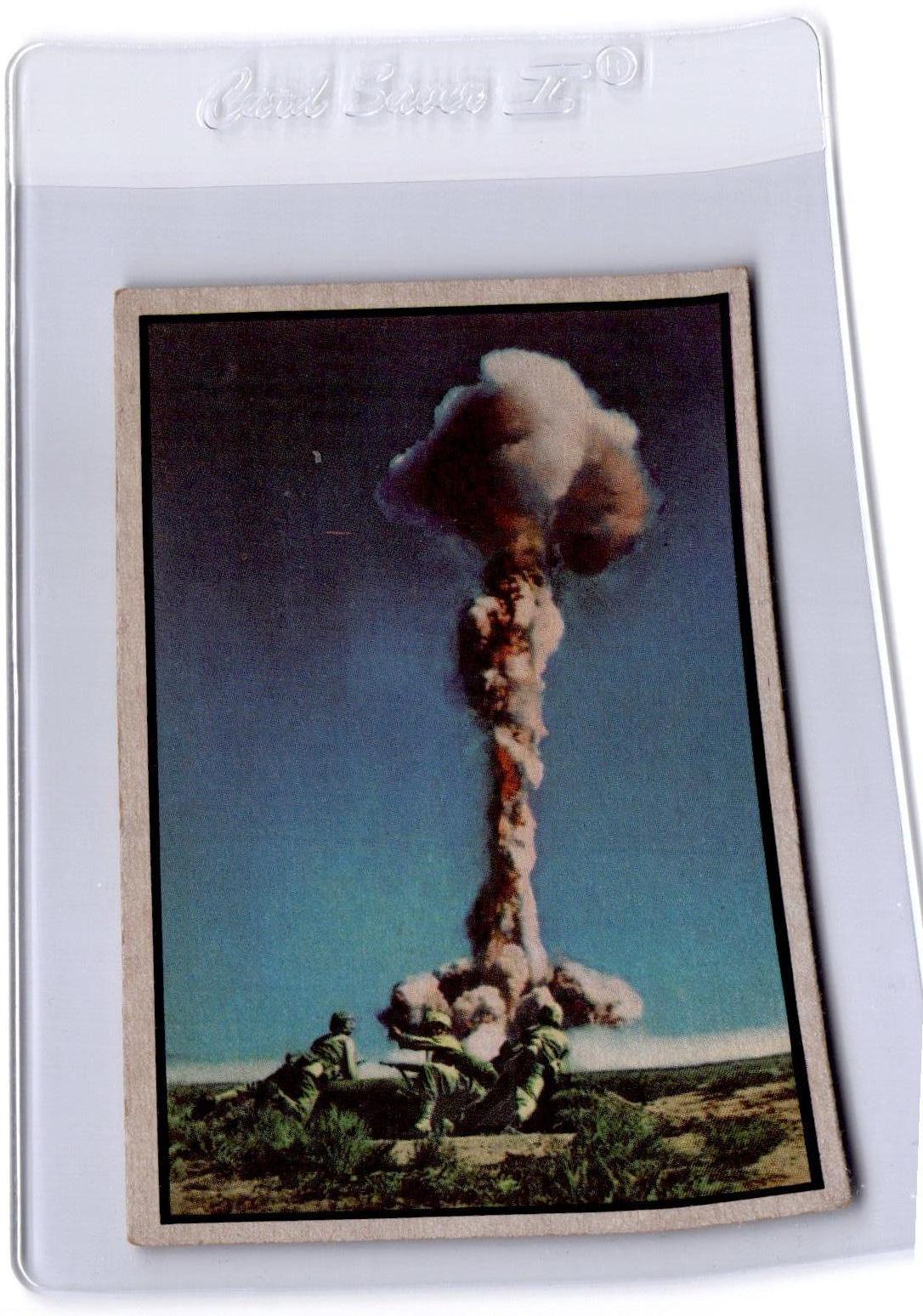 1954 Bowman Power for Peace (R701-10) #55 MARINES MOVE OUT!