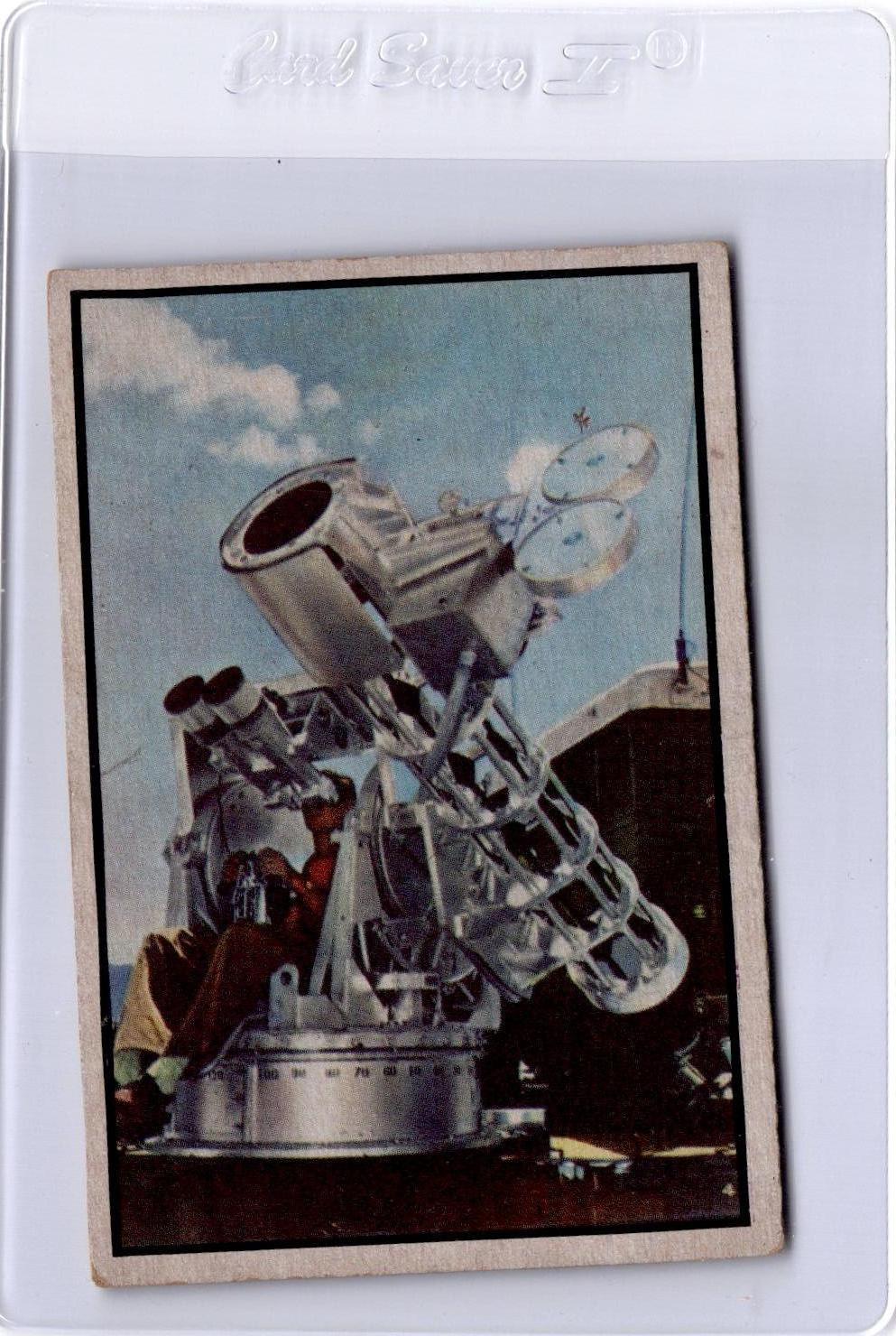 1954 Bowman Power for Peace (R701-10) #70 140 MILES UP!