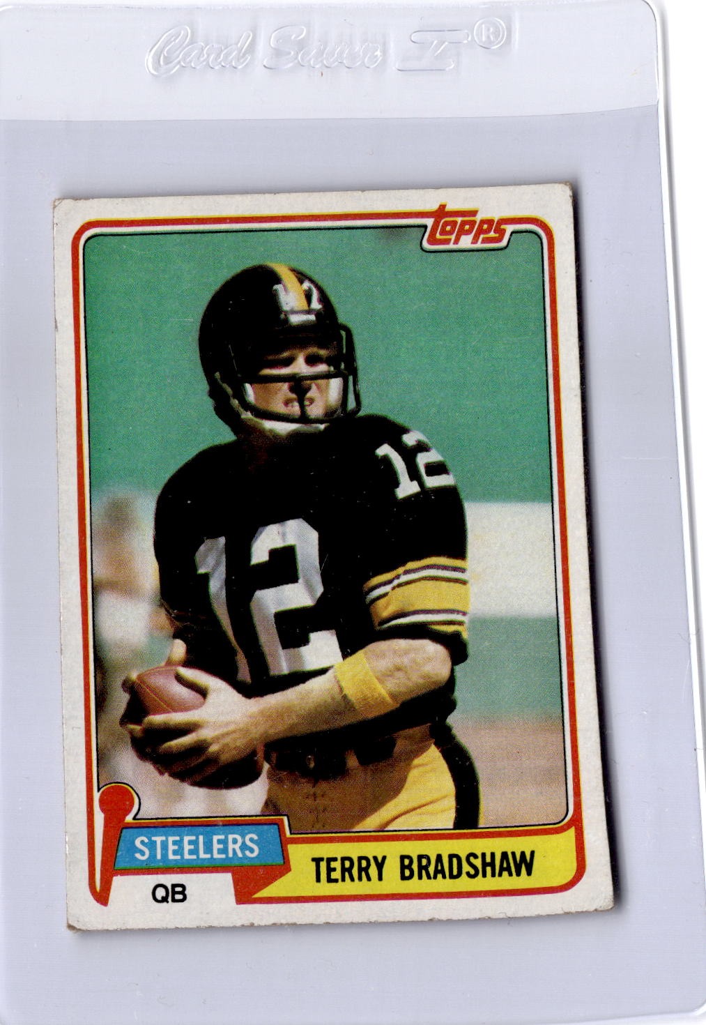 1981 Topps #375 Terry Bradshaw