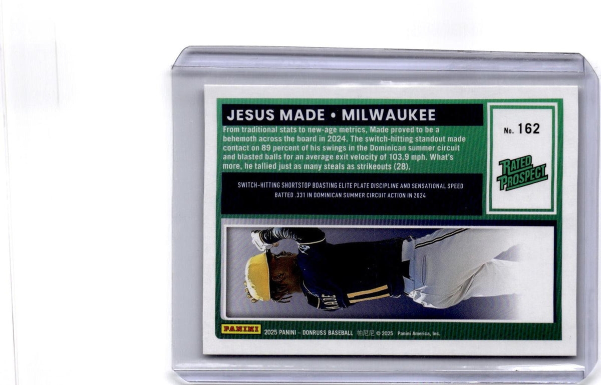 2025 Donruss #162 Jesus Made Optic Flex #/149