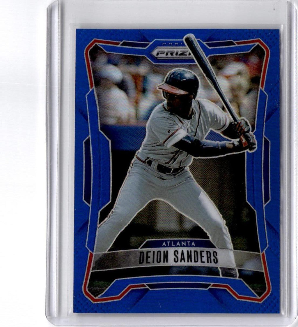 2026 Panini Prizm #153 Deion Sanders Blue Prizm #/199