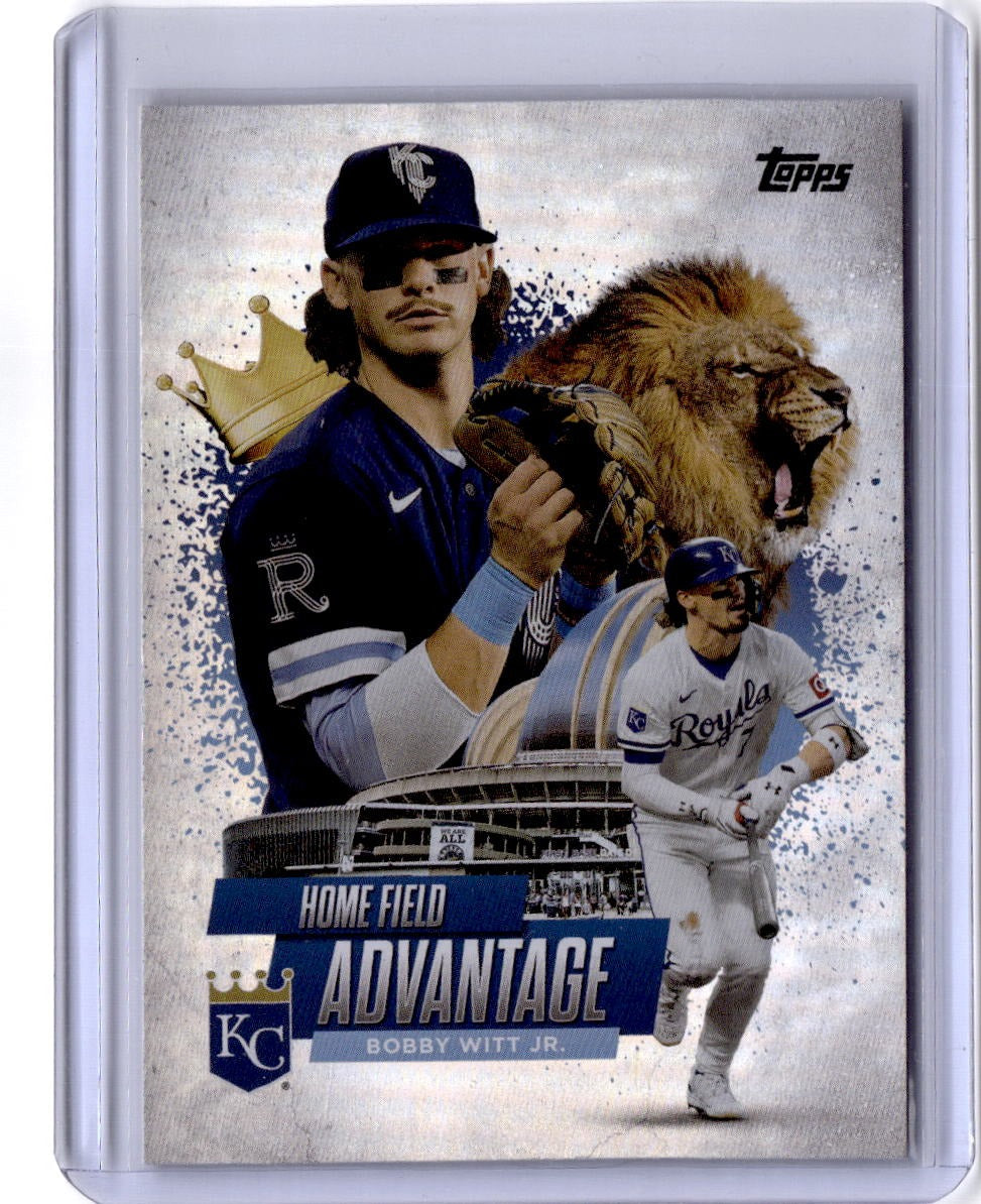 2025 Topps #HA-8 Bobby Witt Jr. Home Field Advantage