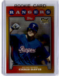 2008 Topps #6 Chris Davis Red Hot Rookie Exchange