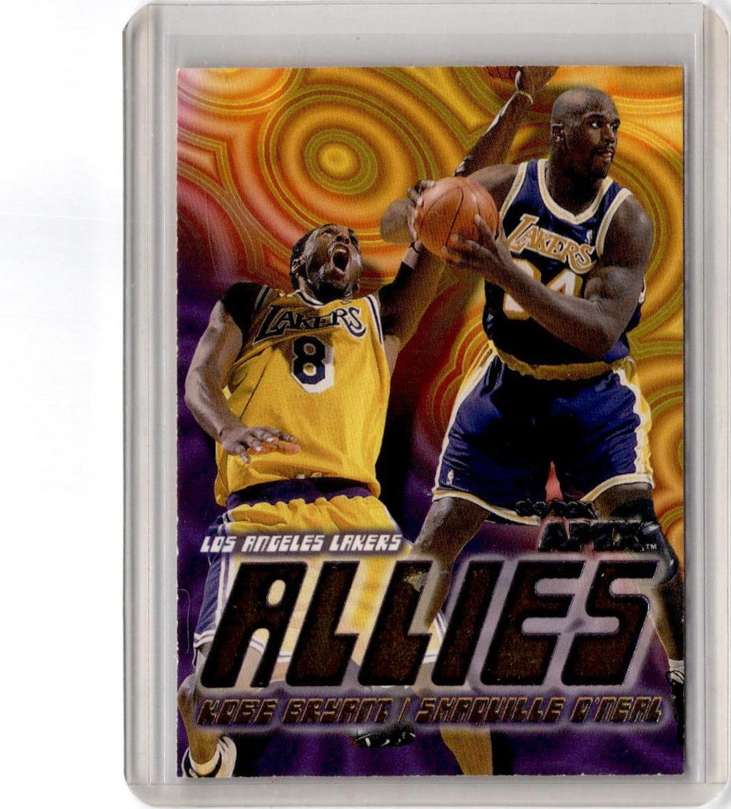 1999-00 SkyBox Apex #1A Kobe Bryant / Shaquille O'Neal Allies
