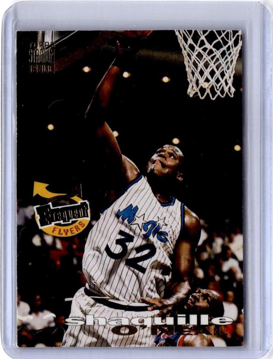 1993-94 Stadium Club #358 Shaquille O'Neal Frequent Flyer Upgrades