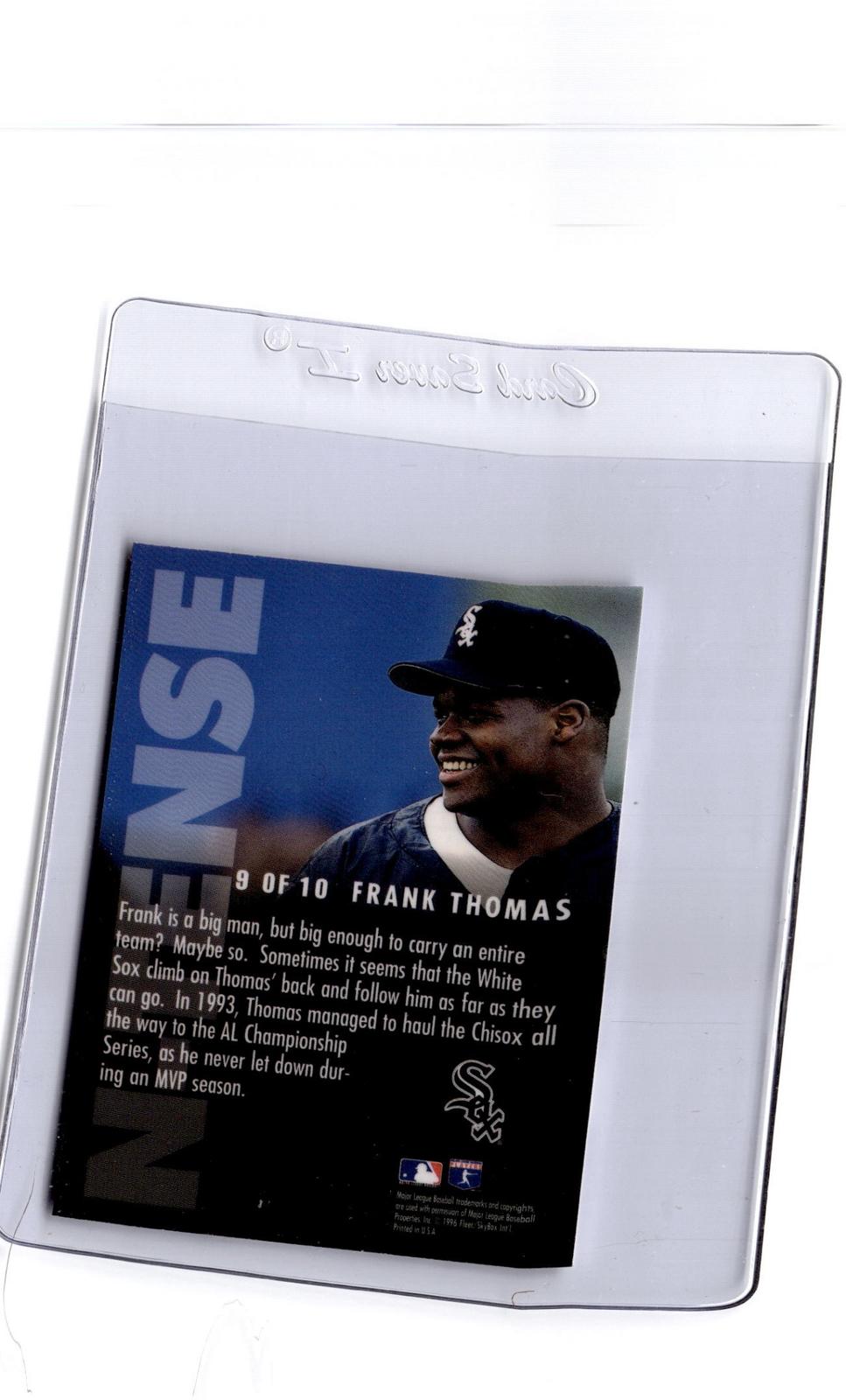 1996 E-Motion XL #9 Frank Thomas N-Tense