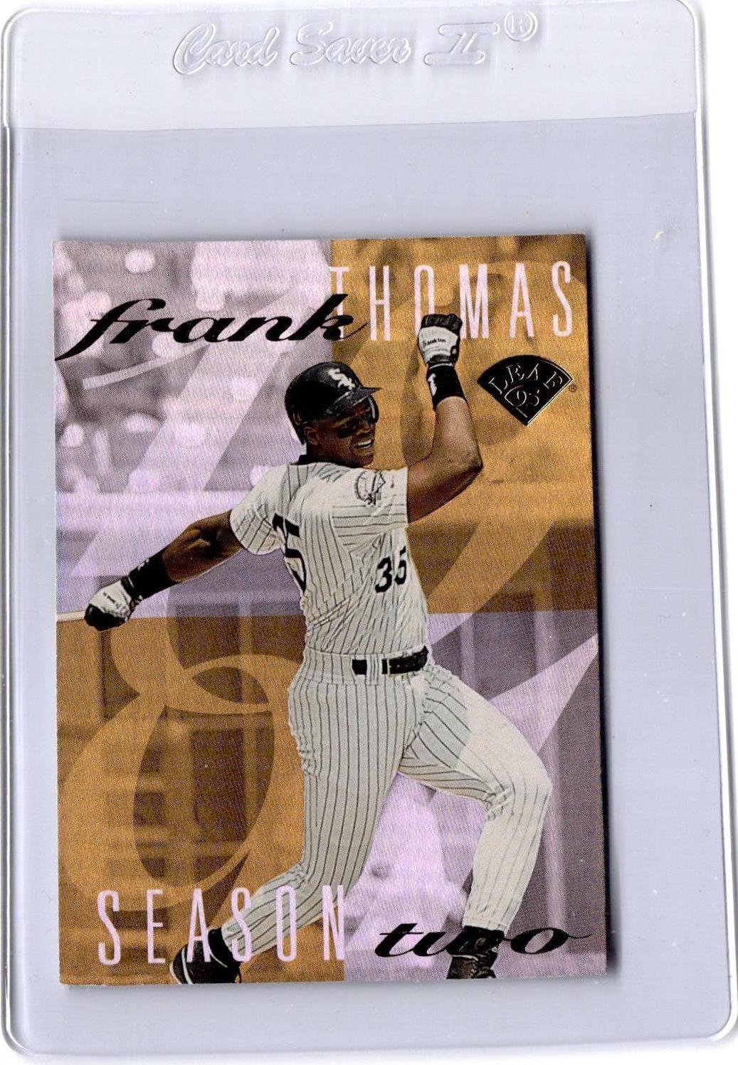 1995 Leaf #2 Frank Thomas Frank Thomas