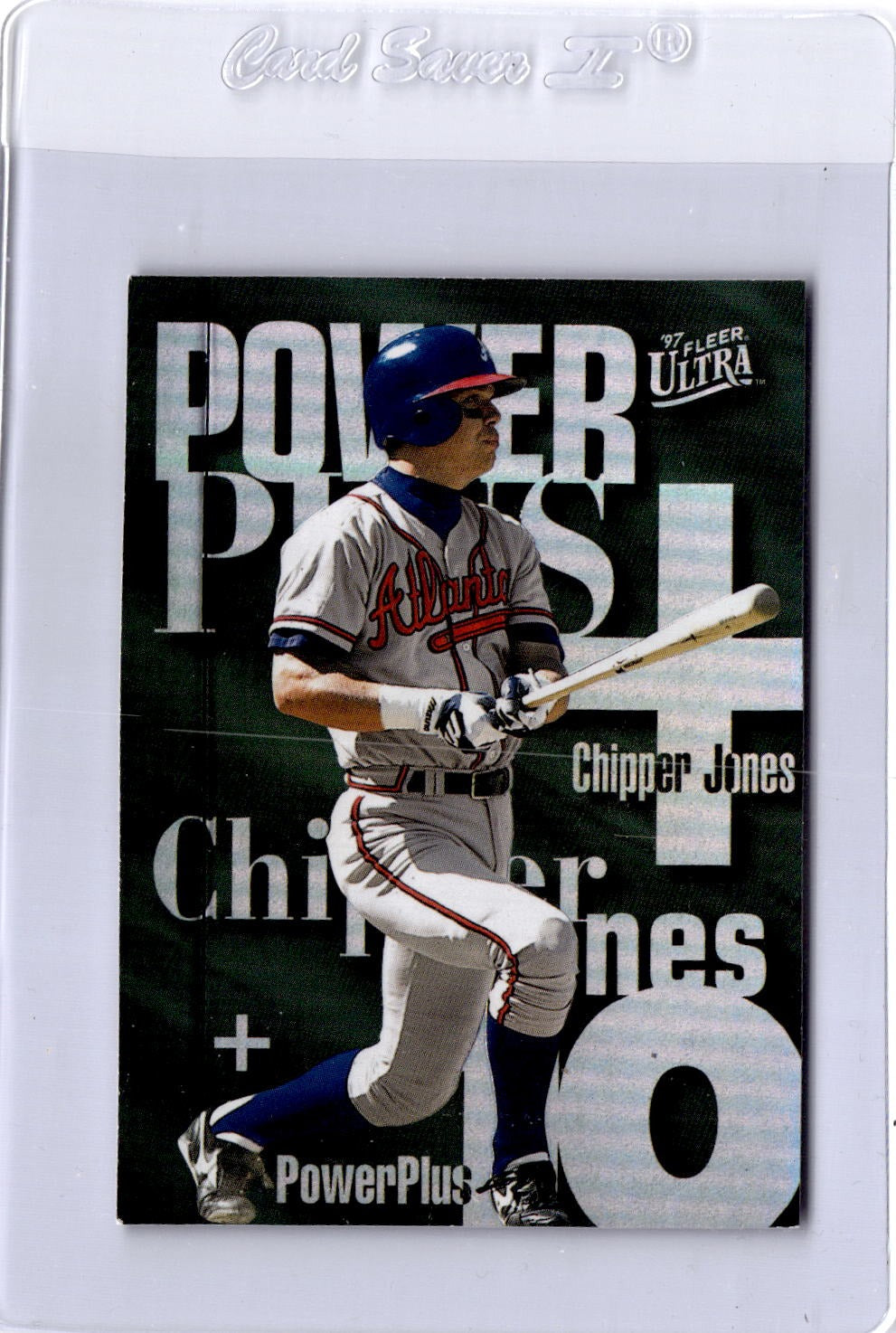 1997 Ultra #5 Chipper Jones Power Plus (Series One)