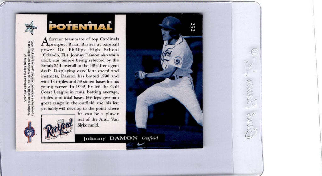 1994 Upper Deck Minor League #252 Johnny Damon