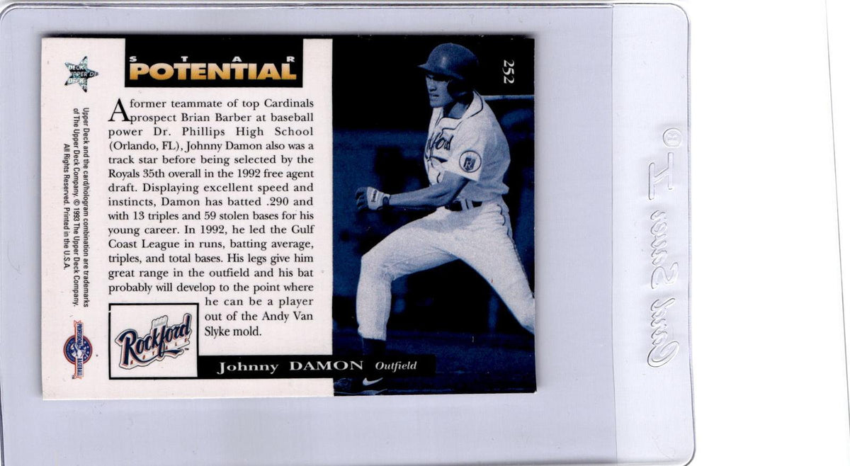 1994 Upper Deck Minor League #252 Johnny Damon