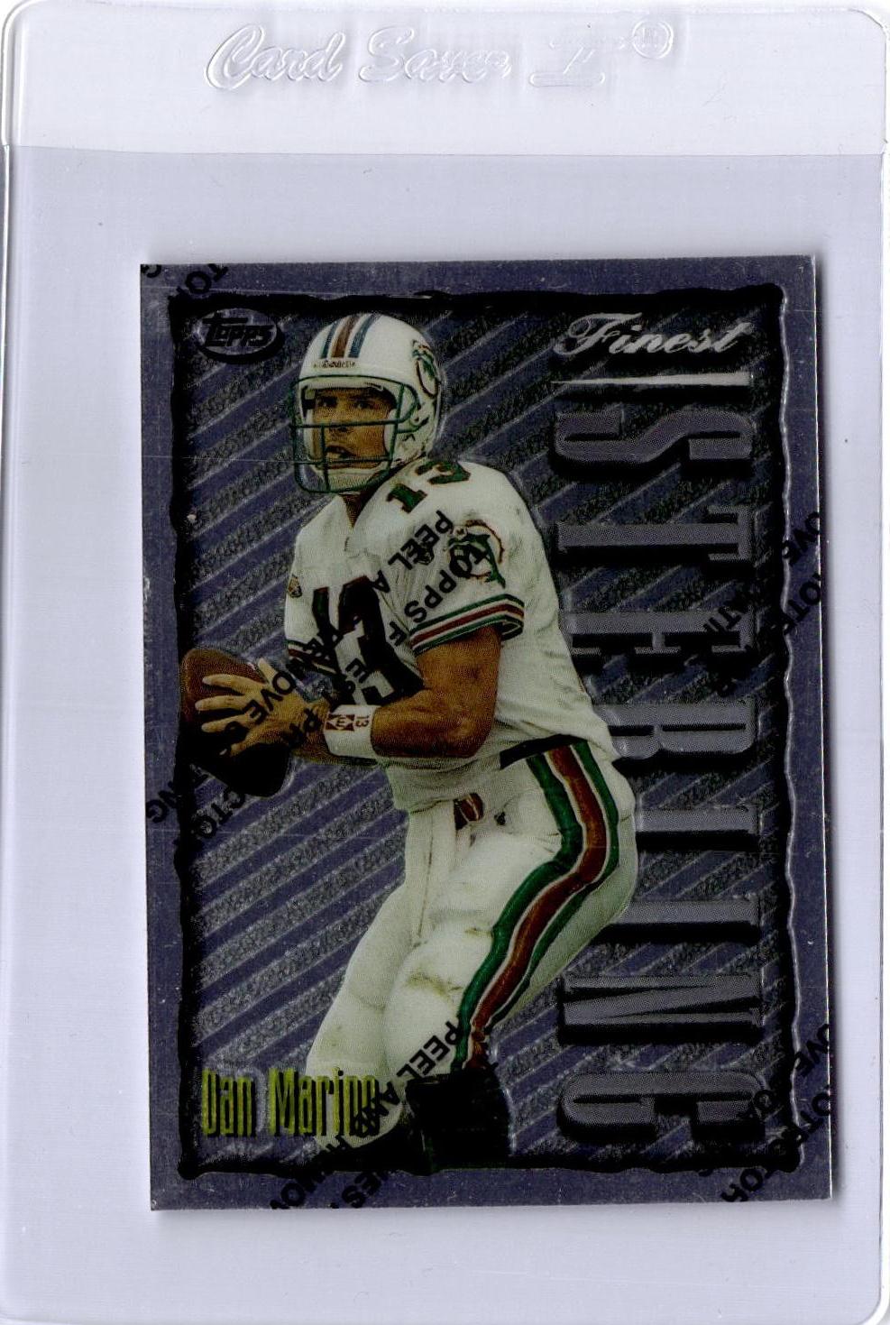 1996 Finest #67 Dan Marino Uncommon SILVER