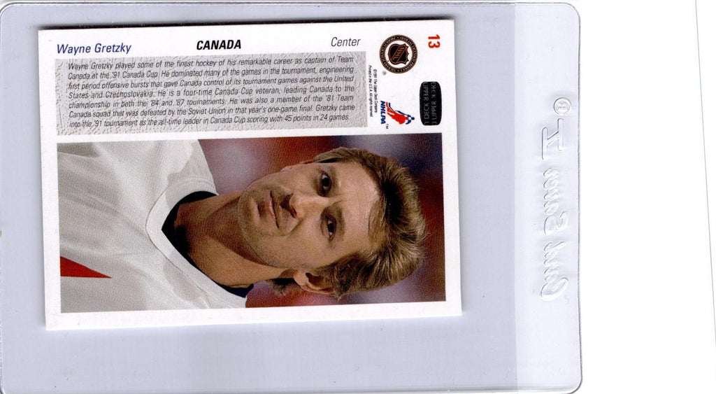 1991-92 Upper Deck #13b Wayne Gretzky
