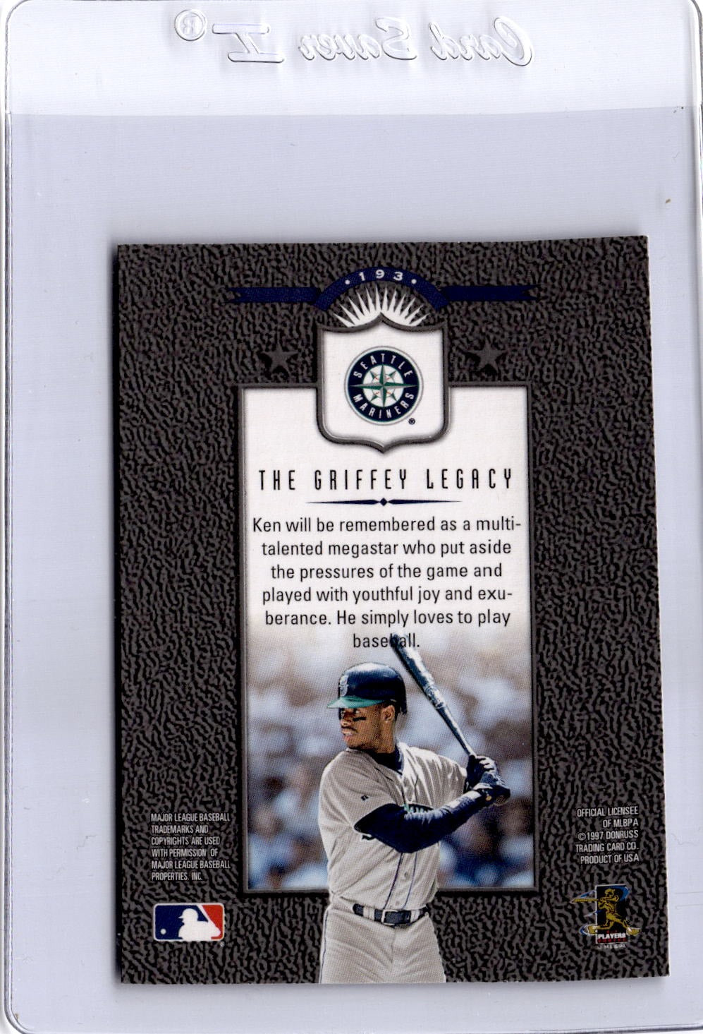 1997 Leaf #193 Ken Griffey Jr.
